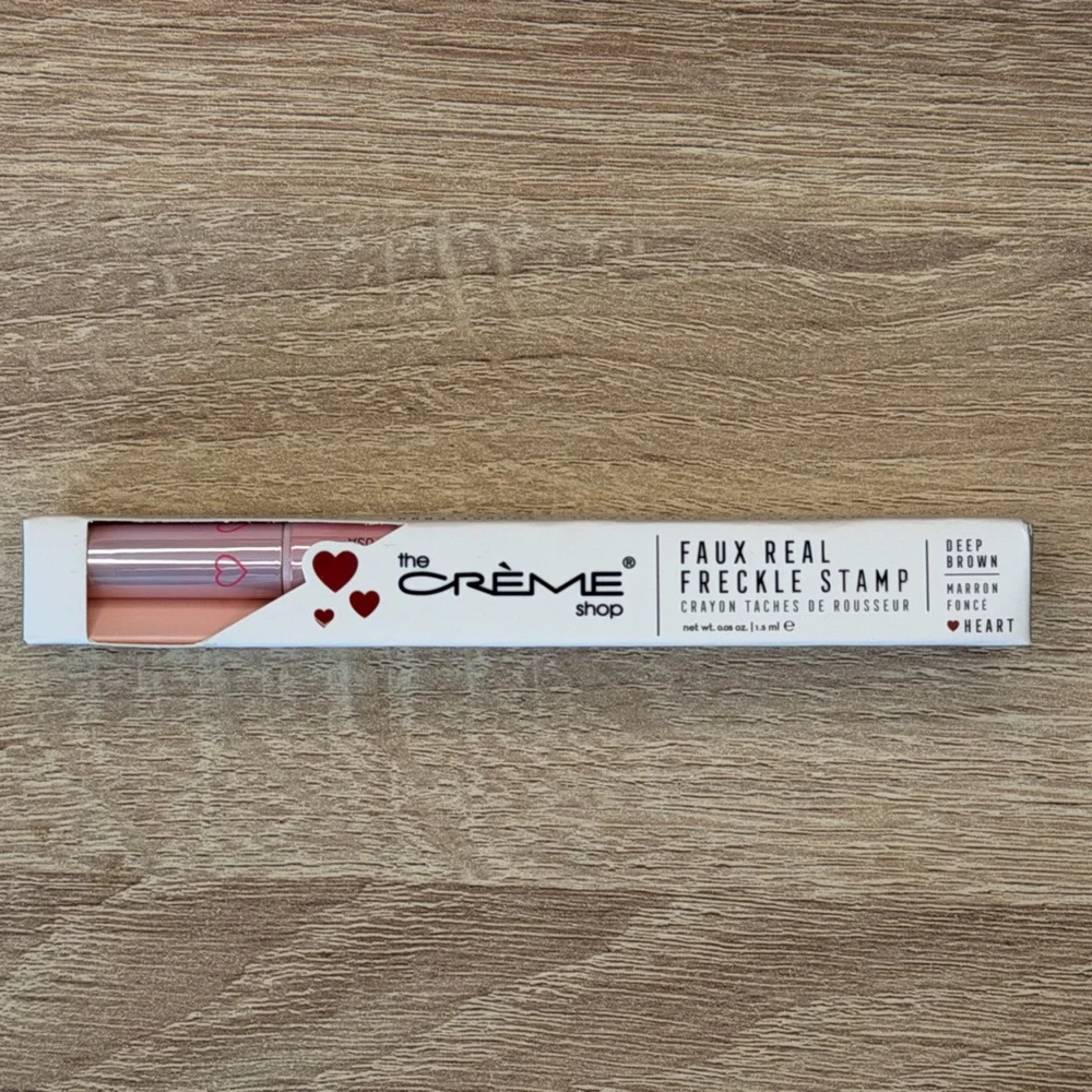 The Crème Shop Faux Real Freckle Stamp Brown Heart